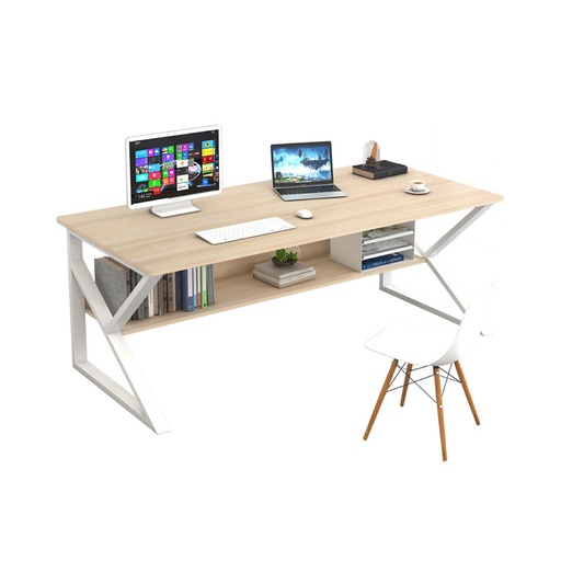 [PC012102] Escritorio para computadora Minimalista Acabado Maple japones