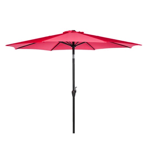 [SEAI-Rojo] Sombrilla portátil con inclinación ajustable Roja