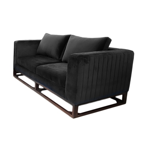 [SofaVero-neg2] Sofá Verona 2 plazas (Negro)