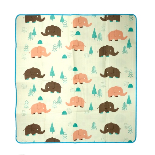 [TB-Elefante] Tapete colchoneta de bebé (Elefantes)