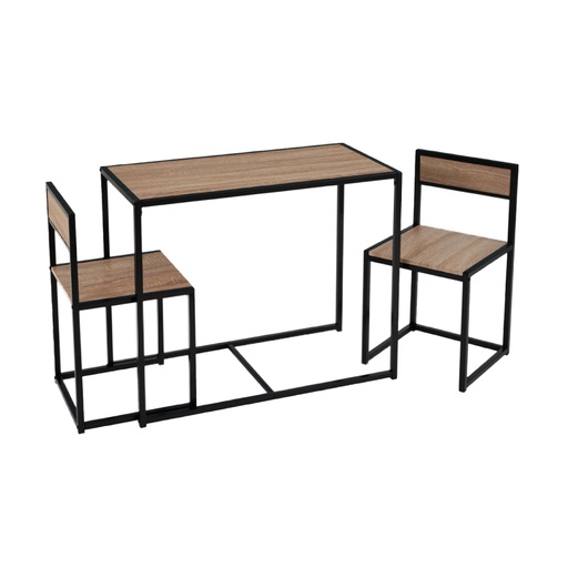 [WH-23] Juego de comedor 3 piezas estilo industrial