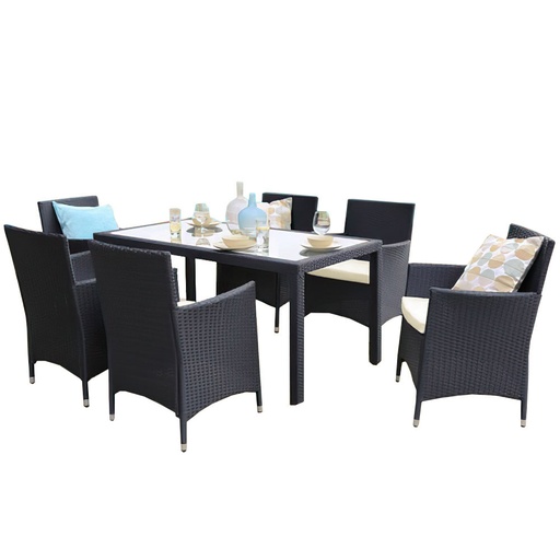 [Comedor-6S] Comedor para exteriores de 6 sillas