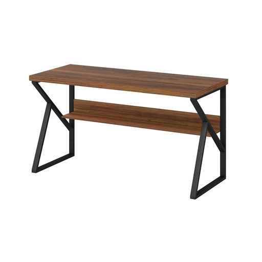 [PC012104N] Escritorio para Computadora Minimalista con Acabado en Maple Japonés