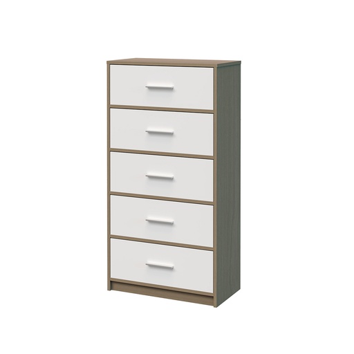 [BC5-Caf] Cajonera cómoda de 5 cajones Café