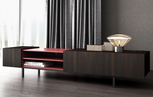 [2200A-uva] Mueble para TV italiana vino