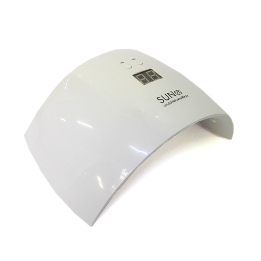 [Lam-sun9x-24wblanca] Lámpara de uñas mediana sun 9x 24 w blanca
