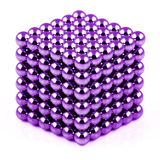 [Bola-Mord] Bolas magnéticas (Morado)