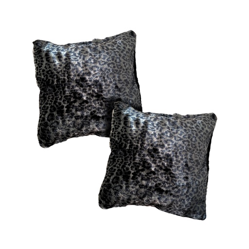 [2FCT-AnPrVerd] Paquete de 2 Fundas para cojín Decorativas 43x42cm