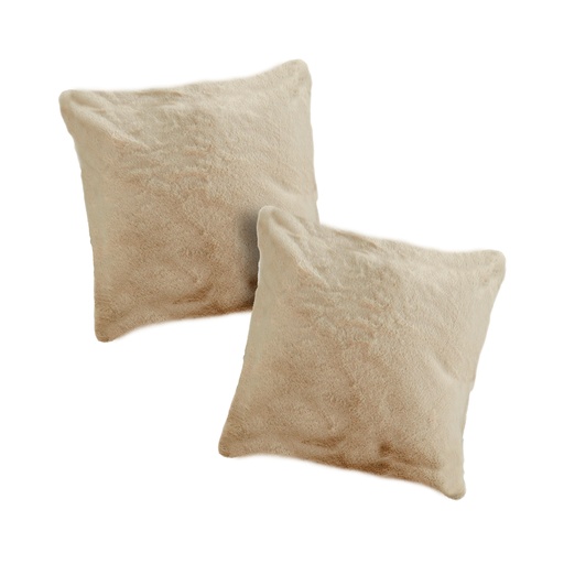 [2FCT-Arena1] Paquete de 2 Fundas para cojín Decorativas 43x42cm
