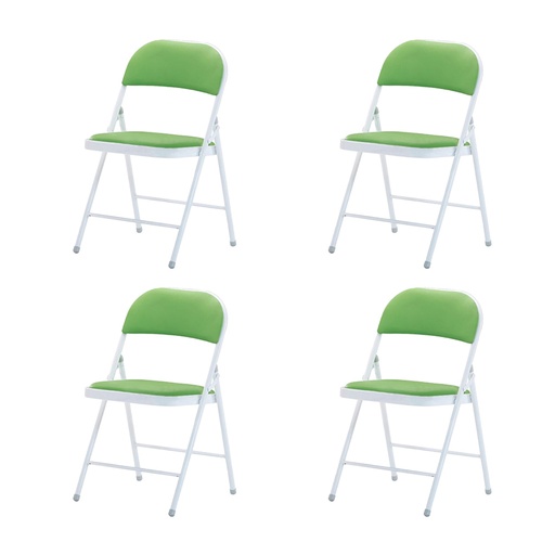 [4SPO-Verdef] 4 Sillas Plegables Verdes