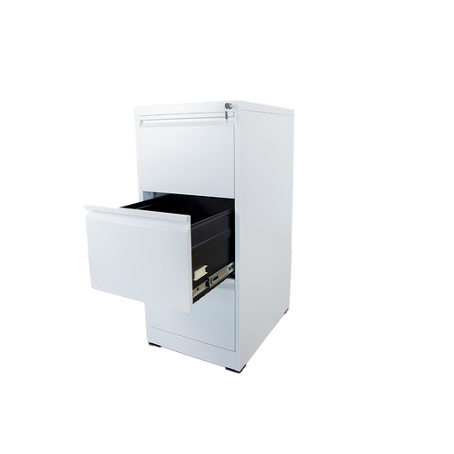 [Arc-3/Bla] Archivero Metalico de 3 Cajones Blanco