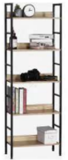 [L5-Oslo/Caf/GDX] Librero organizador oslo 5 estantes