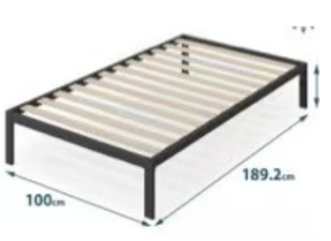 [Base-Ind/M/GDX] Base de Cama-Ind de Madera Matrimonial