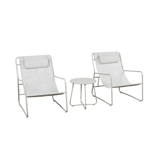 [Sala-2C/Blanco] Sala de jardín de 3 pzs Blanco