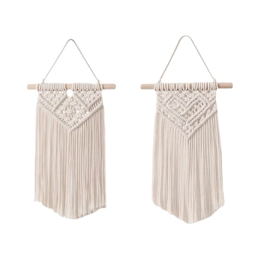 [Boho-Wall/20cm] Set de Tapiz colgante Boho 20 cm