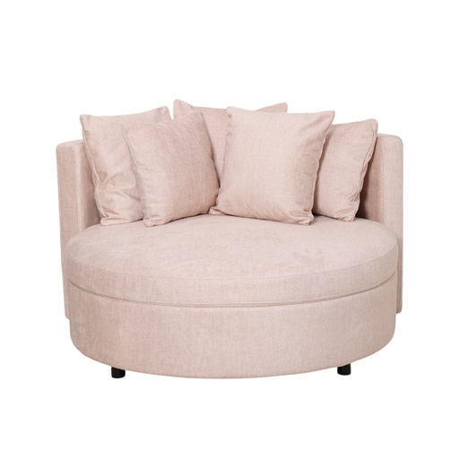 [Sofa1P-Redo/Bei] Sofá Redo Beige de Una Plaza Moderno 