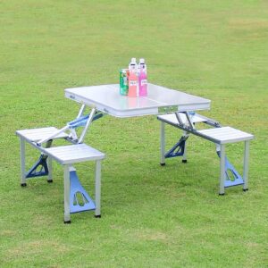 Mesa y sillas plegable  picnic