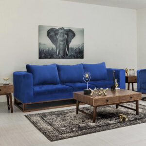 Sofa Verona 3 plazas - Azul