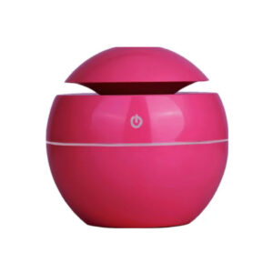 Humidificador para esencias difusor de aromas diseño esfera aromaterapia (Rosa)